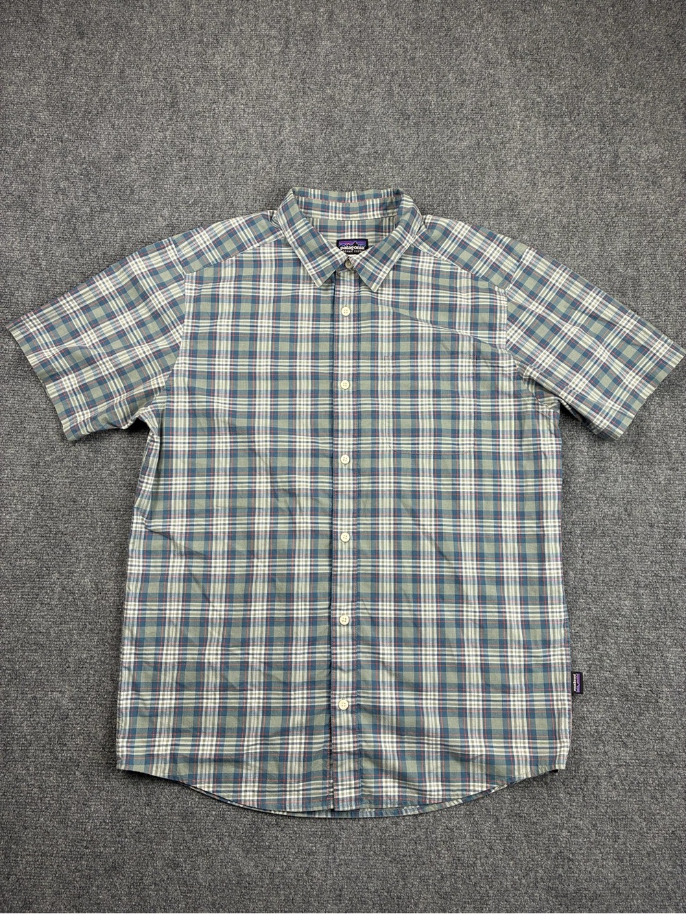 Patagonia Men's Go To Short-Sleeve Plaid Button-Down Shirt